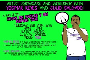 Artist Chowcase Flyer